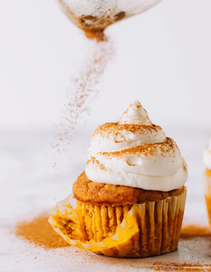 Pumpkin cupcake